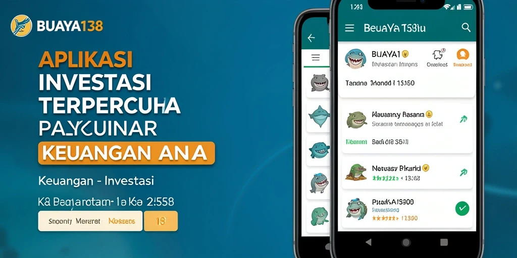 Antarmuka BUAYA138 yang intuitif dan informatif untuk investasi.