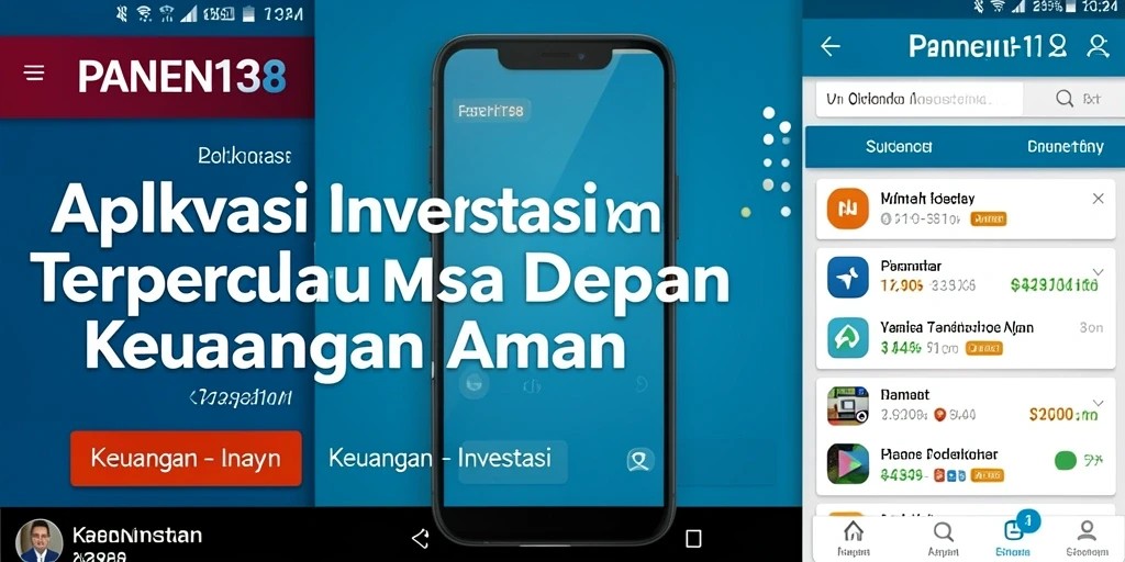 Antarmuka utama PANEN138 yang intuitif dan informatif untuk investasi.