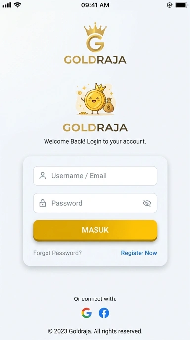 Masuk ke Akun goldraja dengan Mudah dan Cepat